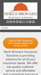 Mobile Screenshot of northbrowardinsurance.com